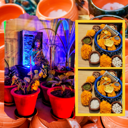 Temple decor how to style terracotta 