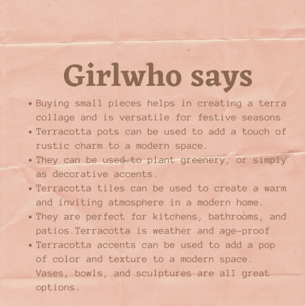 Things to keep in mind with clay terracotta important things