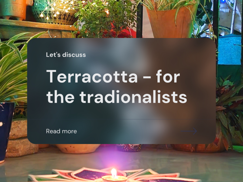 Terracotta – for the&nbsp;traditionalists