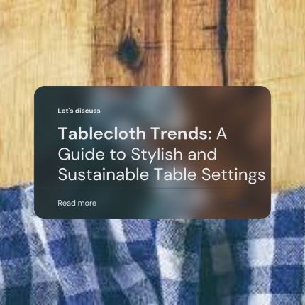 Tablecloth style guide